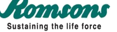 Romsons logo